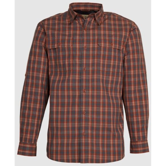 NWT RedHead Tech Long-Sleeve Shirt for Men in Red/Gray - Size XL‎ - Picture 1 of 7